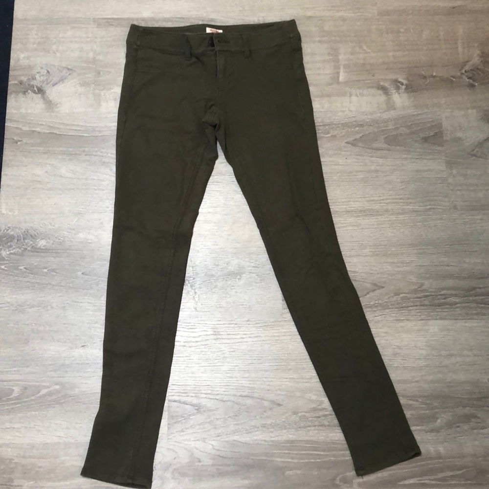 Stretchy Olive Pants